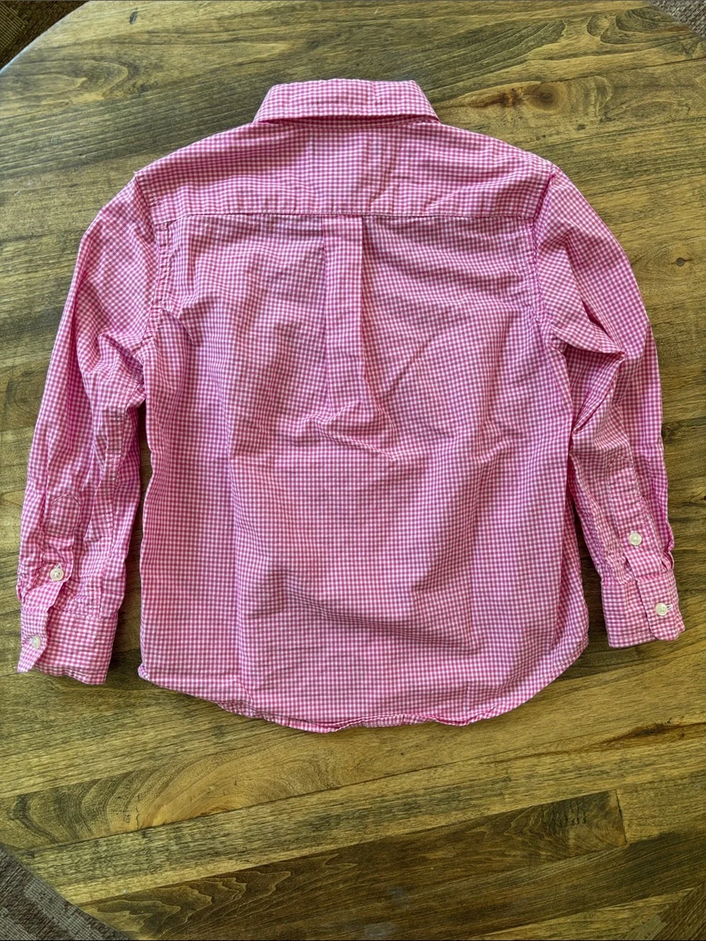 Boys Ralph Lauren Pink Gingham Button-Down Shirt